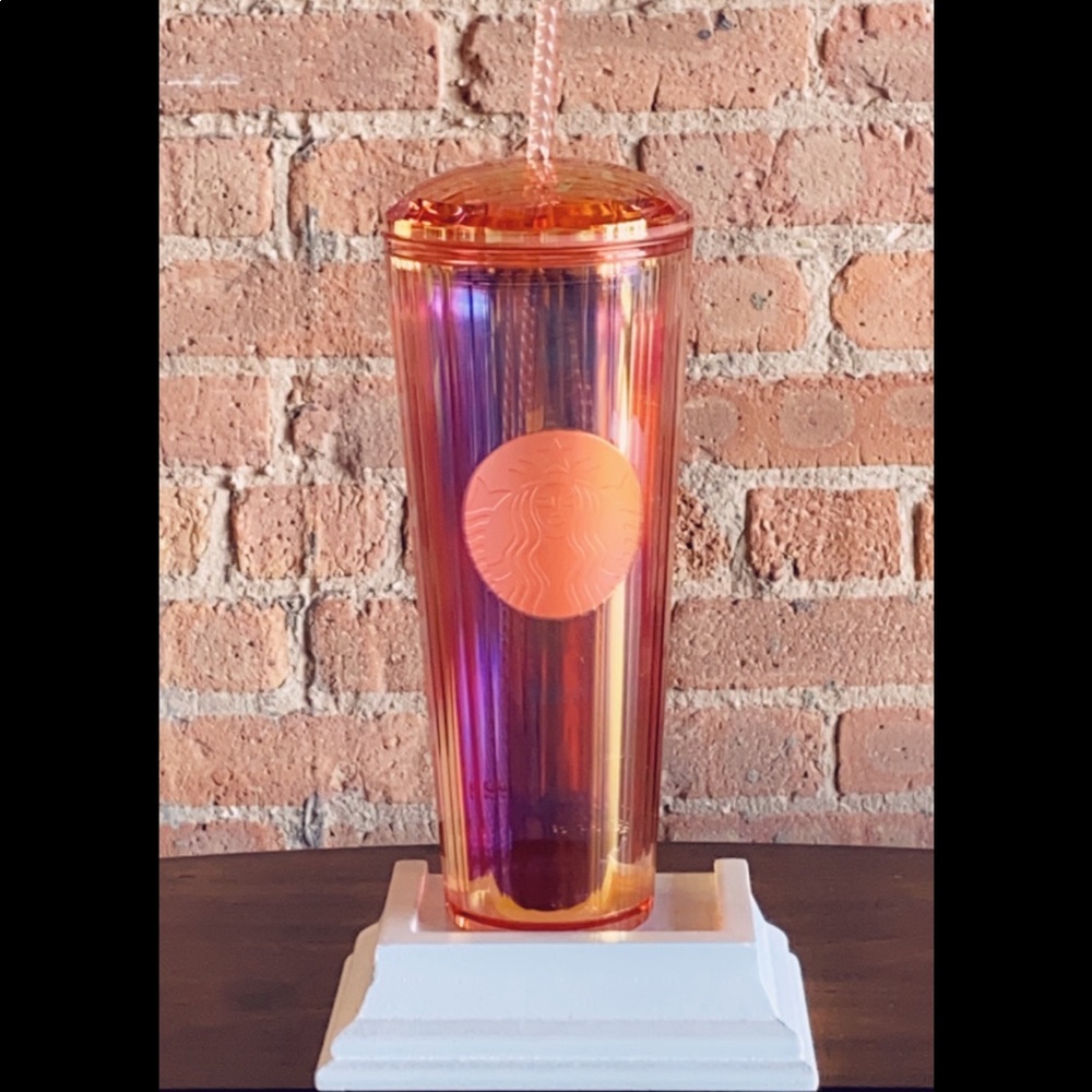 Starbucks Iridescent Rose Gold Tumbler